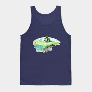 Natural Upper Peninsula Tank Top